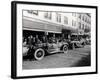 National Parks Highway Processing of Cars, 1916-Asahel Curtis-Framed Giclee Print