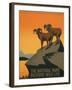 National Parks-J. Hirt-Framed Art Print