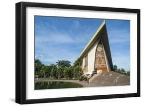 National Parliament, Port Moresby, Papua New Guinea, Pacific-Michael Runkel-Framed Photographic Print