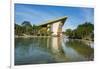 National Parliament reflecting in the water, Port Moresby, Papua New Guinea, Pacific-Michael Runkel-Framed Premium Photographic Print