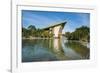 National Parliament reflecting in the water, Port Moresby, Papua New Guinea, Pacific-Michael Runkel-Framed Photographic Print