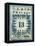 National Postal Museum: 13-Cent “H.I.” Hawaiian Missionary stamp-null-Framed Stretched Canvas