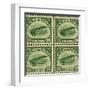 National Postal Museum: 16-Cent U.S. Postage Stamps with the Image of a Plane-null-Framed Art Print