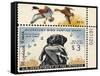 National Postal Museum: 3 Dollar Duck Stamp Remarque-null-Framed Stretched Canvas