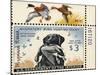 National Postal Museum: 3 Dollar Duck Stamp Remarque-null-Mounted Art Print