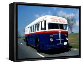 National Postal Museum: Highway Post Office Bus-null-Framed Stretched Canvas