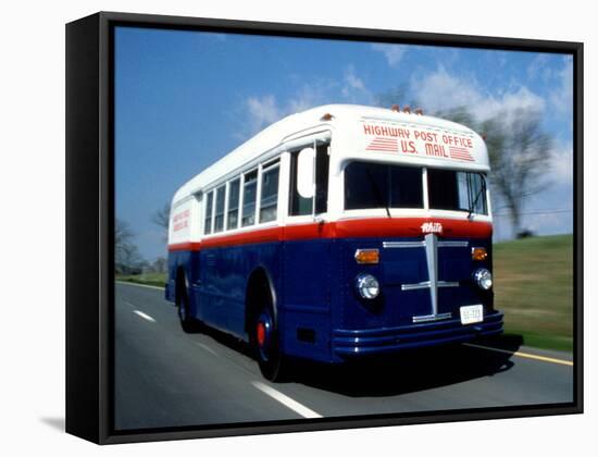 National Postal Museum: Highway Post Office Bus-null-Framed Stretched Canvas