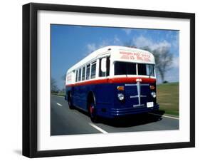 National Postal Museum: Highway Post Office Bus-null-Framed Premium Photographic Print