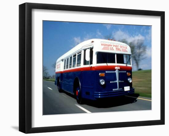 National Postal Museum: Highway Post Office Bus-null-Framed Photographic Print