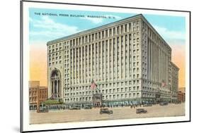National Press Building-null-Mounted Premium Giclee Print