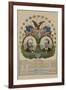 National Republican Chart 1876-H. H. Lloyd-Framed Art Print