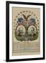 National Republican Chart 1876-H. H. Lloyd-Framed Art Print