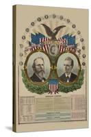 National Republican Chart 1876-H. H. Lloyd-Stretched Canvas