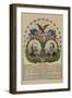 National Republican Chart 1876-H. H. Lloyd-Framed Art Print