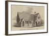 National School, at Sproughton, Near Ipswich-null-Framed Giclee Print