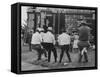 National Scoreboard at Us National Open Golf Tournament, Cherry Hills Country Club-Ralph Crane-Framed Stretched Canvas