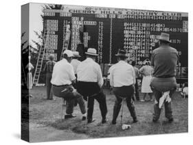 National Scoreboard at Us National Open Golf Tournament, Cherry Hills Country Club-Ralph Crane-Stretched Canvas