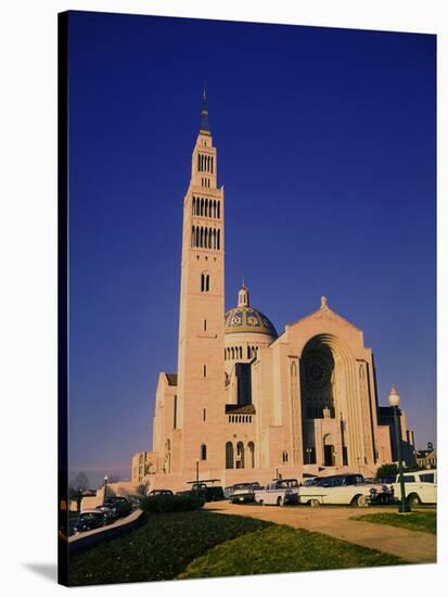 National Shrine of the Immaculate Conception Church-null-Stretched Canvas