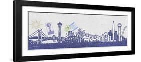 National Skyline I-Sudi Mccollum-Framed Art Print