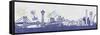 National Skyline I-Sudi Mccollum-Framed Stretched Canvas