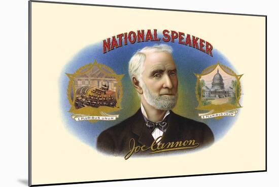 National Speaker-L.W. Keyer-Mounted Art Print