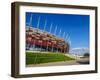 National Stadium, Warsaw, Masovian Voivodeship, Poland, Europe-Karol Kozlowski-Framed Photographic Print