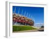 National Stadium, Warsaw, Masovian Voivodeship, Poland, Europe-Karol Kozlowski-Framed Photographic Print