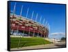 National Stadium, Warsaw, Masovian Voivodeship, Poland, Europe-Karol Kozlowski-Framed Stretched Canvas