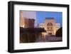 National Theatre and Opera House in Piata Victoriei at Dusk, Timisoara, Banat, Romania, Europe-Ian Trower-Framed Photographic Print