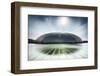 National Theatre, Beijing, China, Asia-Andy Brandl-Framed Photographic Print