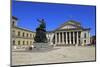 National Theatre Munich on Max-Joseph-Platz Square, Munich, Upper Bavaria, Bavaria, Germany, Europe-Hans-Peter Merten-Mounted Photographic Print