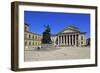 National Theatre Munich on Max-Joseph-Platz Square, Munich, Upper Bavaria, Bavaria, Germany, Europe-Hans-Peter Merten-Framed Photographic Print