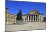 National Theatre Munich on Max-Joseph-Platz Square, Munich, Upper Bavaria, Bavaria, Germany, Europe-Hans-Peter Merten-Mounted Photographic Print