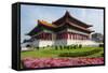 National Theatre on the Grounds of the Chiang Kai-Shek Memorial Hall, Taipeh, Taiwan-Michael Runkel-Framed Stretched Canvas