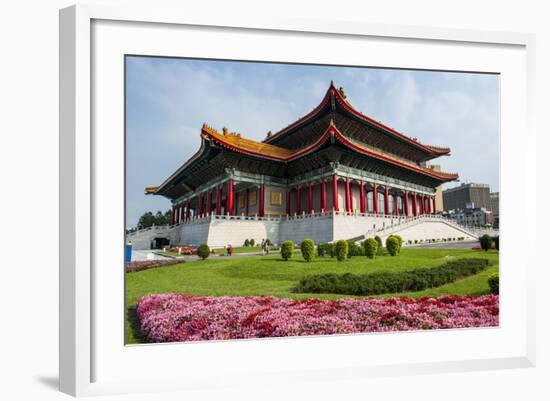 National Theatre on the Grounds of the Chiang Kai-Shek Memorial Hall, Taipeh, Taiwan-Michael Runkel-Framed Photographic Print