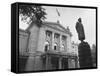 National Theatre Oslo-null-Framed Stretched Canvas