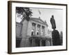National Theatre Oslo-null-Framed Photographic Print