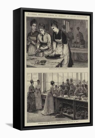 National Training-School of Cookery at South Kensington-null-Framed Stretched Canvas