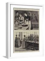 National Training-School of Cookery at South Kensington-null-Framed Giclee Print