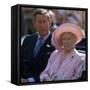 National Tribute to Queen Elizabeth the Queen Mother's 100th Birthday, Horse Guards Parade-null-Framed Stretched Canvas