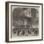 National Volunteer Ball at the Agricultural Hall, the Grand Dais-Charles Robinson-Framed Giclee Print