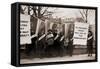National Women's Party College Women Protest in Front of the White House in 1918-null-Framed Stretched Canvas