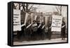 National Women's Party College Women Protest in Front of the White House in 1918-null-Framed Stretched Canvas