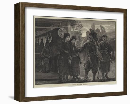 Nations of Western Asia, People of Georgia-Felix Regamey-Framed Giclee Print