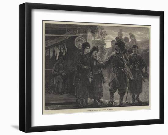 Nations of Western Asia, People of Georgia-Felix Regamey-Framed Giclee Print