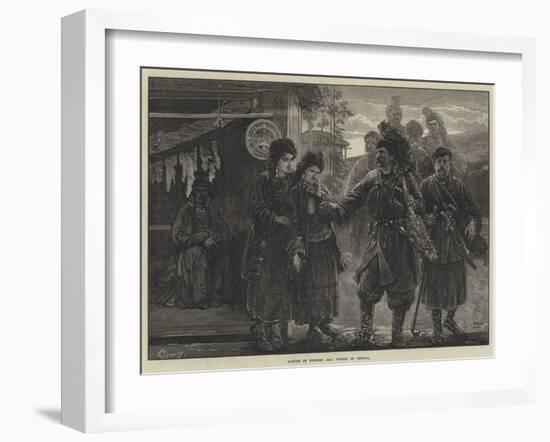 Nations of Western Asia, People of Georgia-Felix Regamey-Framed Giclee Print