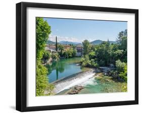 Natisone River, Cividale del Friuli, Udine, Friuli Venezia Giulia, Italy, Europe-Jean Brooks-Framed Photographic Print