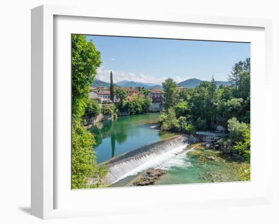 Natisone River, Cividale del Friuli, Udine, Friuli Venezia Giulia, Italy, Europe-Jean Brooks-Framed Photographic Print