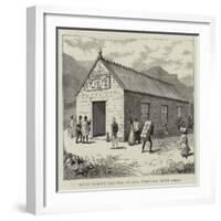 Native Agricultural Hall at Cala, Tembuland, South Africa-null-Framed Giclee Print