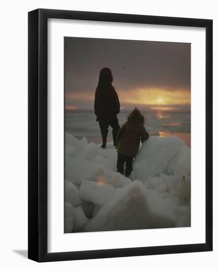Native Alaskans-Ralph Crane-Framed Photographic Print